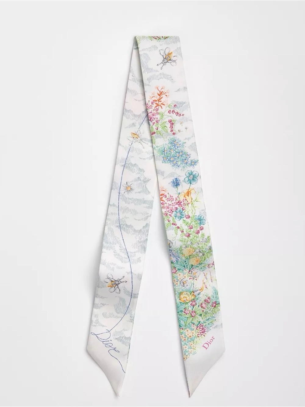 NBW- Dior Sping 2026 Charming Garden Mitzah Scarf/Twilly